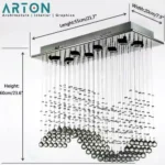 Luxury Crystal Raindrop Chandelier - Image 3